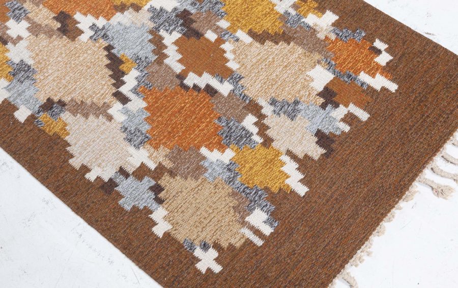 Swedish Flat Woven Runner by Ingegerd Silow BB8321