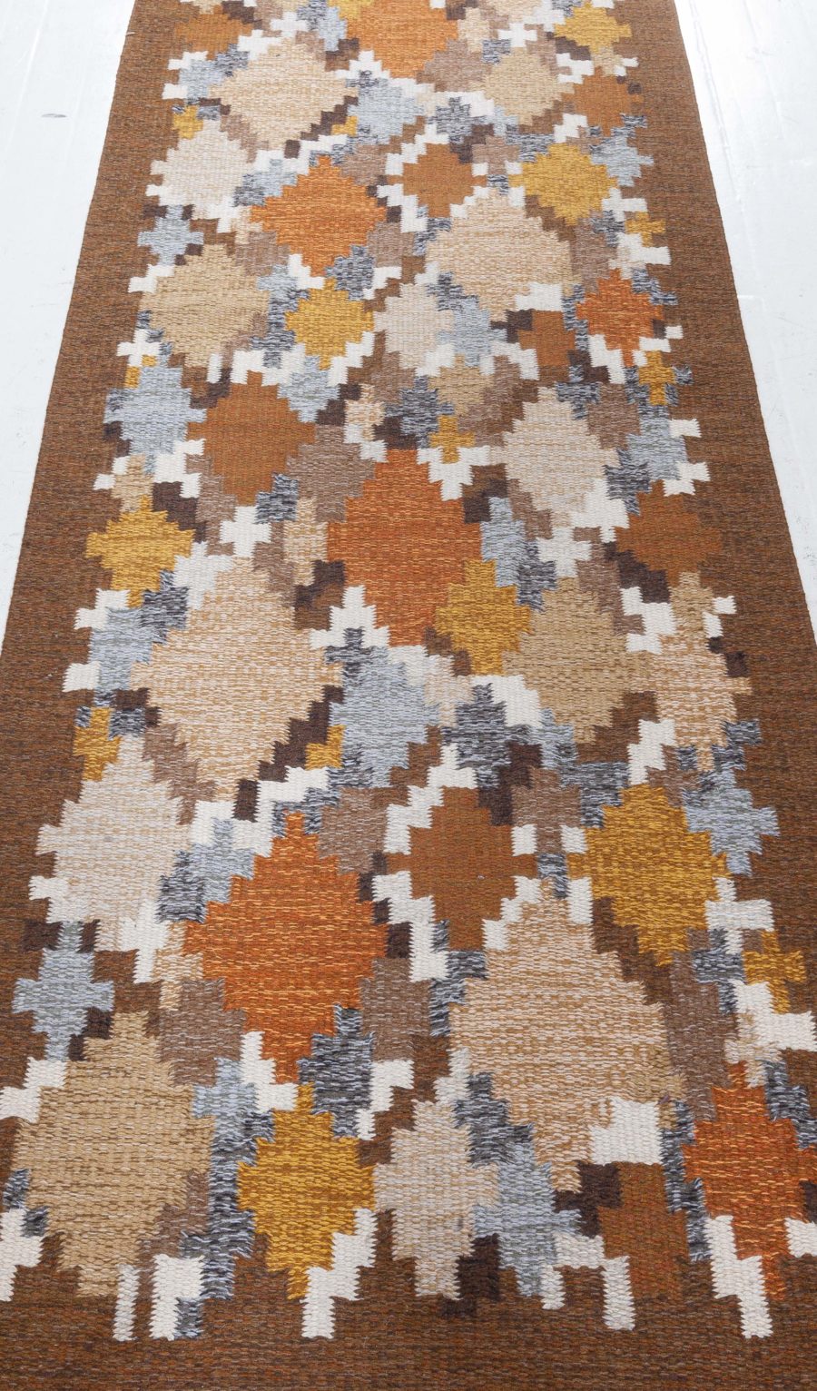 Swedish Flat Woven Runner by Ingegerd Silow BB8321