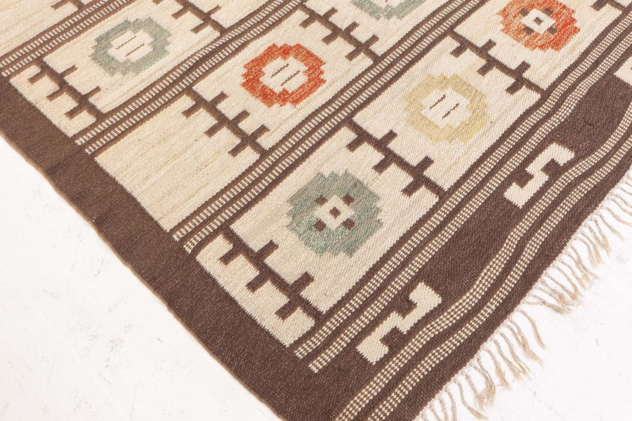 Swedish Flat Woven Rug BB8327