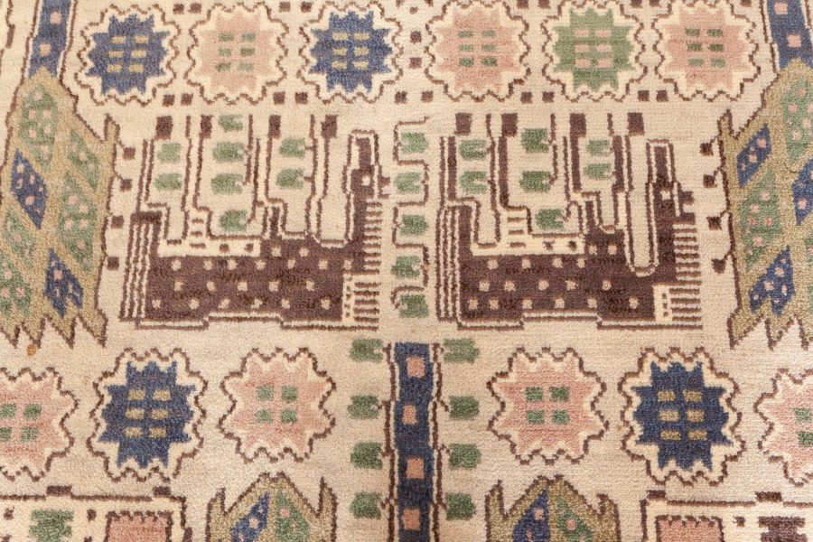 Swedish Pile Rug by Marta Maas Fjetterstrom (Hasthagen Flossa) BB8329