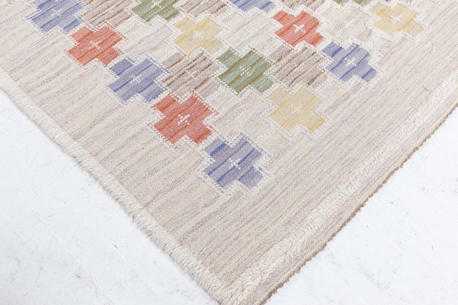 Swedish High and Low Rug by Sodra Kalmar Lans Hemslojd BB8333