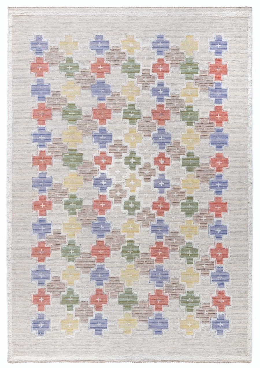 Swedish High and Low Rug by Sodra Kalmar Lans Hemslojd BB8333