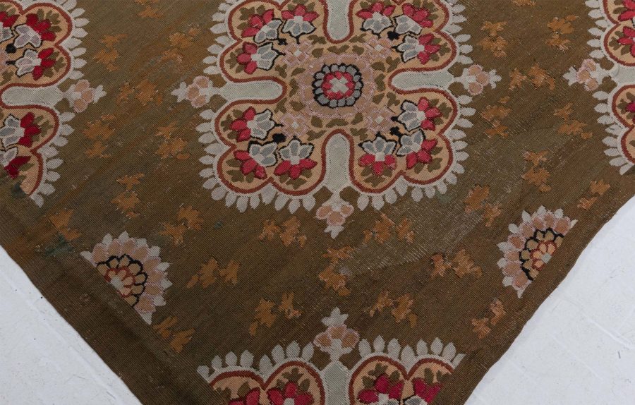 French Aubusson Rug (Size Adjusted) BB8344