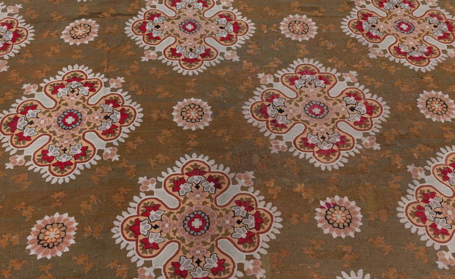 French Aubusson Rug (Size Adjusted) BB8344