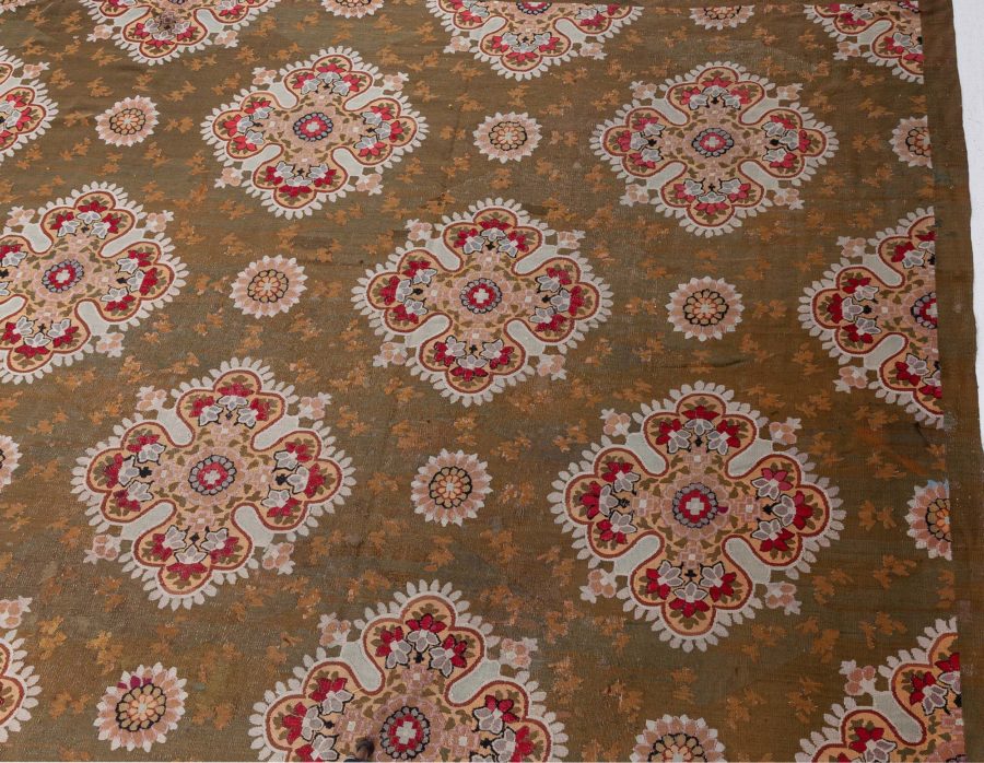 French Aubusson Rug (Size Adjusted) BB8344
