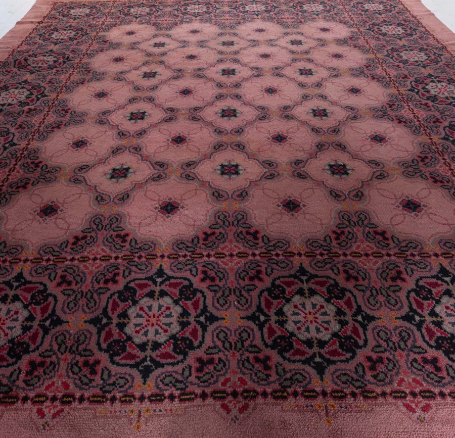 Antique Amsterdam School Design Rug Attributed To KCP De Bazel Executed by KVT (Koninklijke Vereenigde Tapijtfabrieken) BB8345