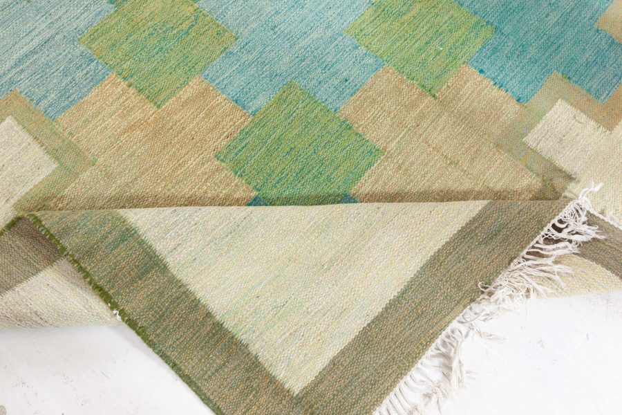 Vintage Swedish Flat Woven by Kerstin Persson BB8355