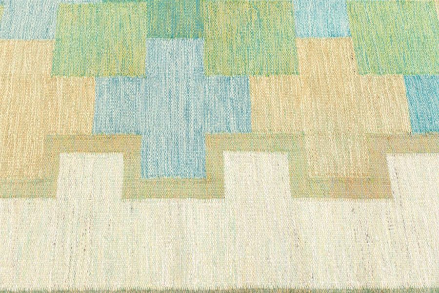 Vintage Swedish Flat Woven by Kerstin Persson BB8355