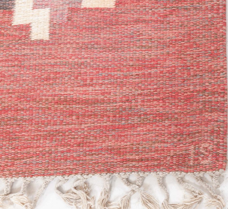 Vintage Swedish Flat Woven by Ingegerd Silow BB8356