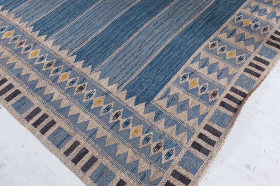 Vintage Swedish Flat Woven by Anna Greta Sjoqvist BB8363