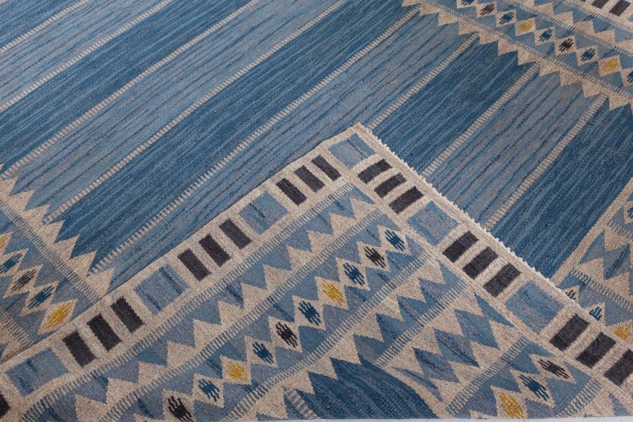 Vintage Swedish Flat Woven by Anna Greta Sjoqvist BB8363