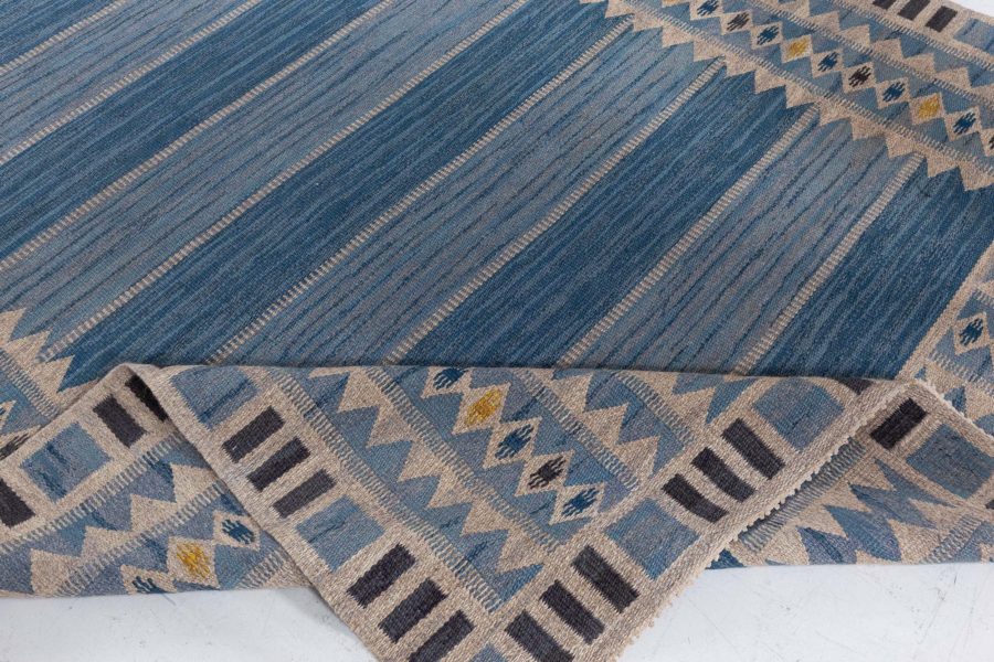 Vintage Swedish Flat Woven by Anna Greta Sjoqvist BB8363