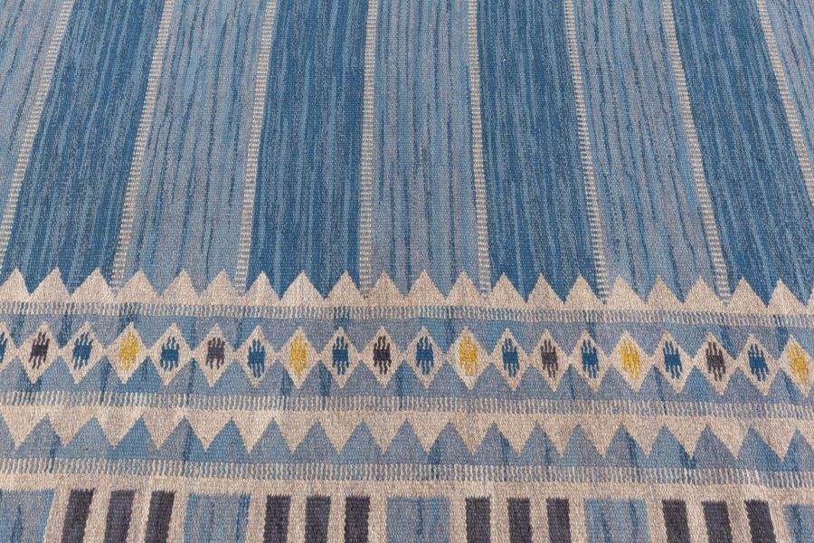 Vintage Swedish Flat Woven by Anna Greta Sjoqvist BB8363