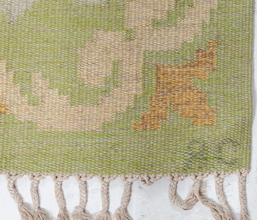 Swedish Flat Woven Rug by Rakel Carllander BB8377