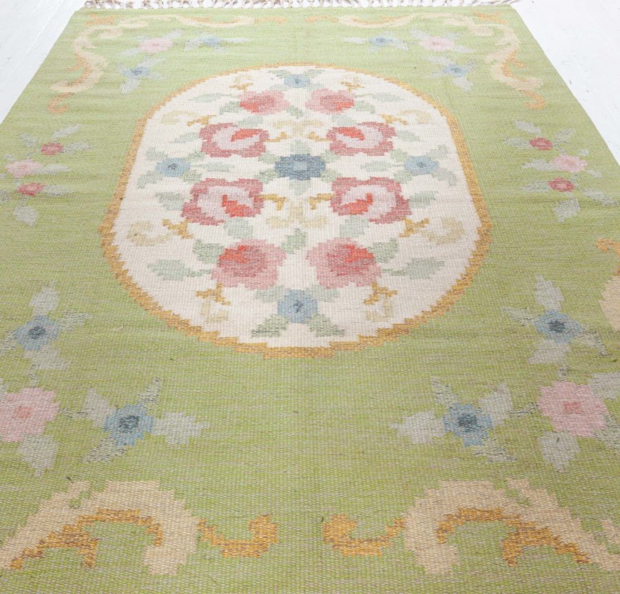 Swedish Flat Woven Rug by Rakel Carllander BB8377