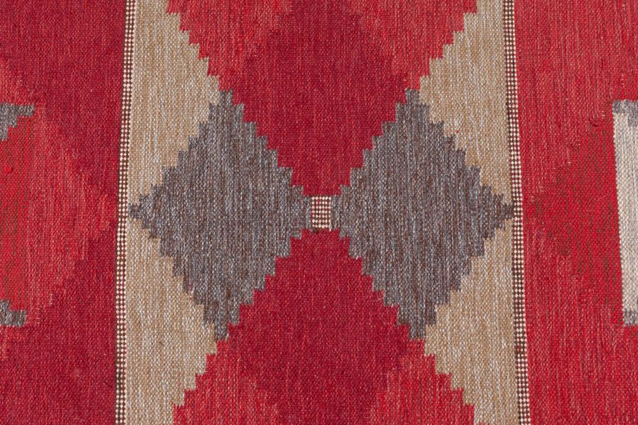 Swedish Flat Woven Rug by Rakel Carllander BB8378