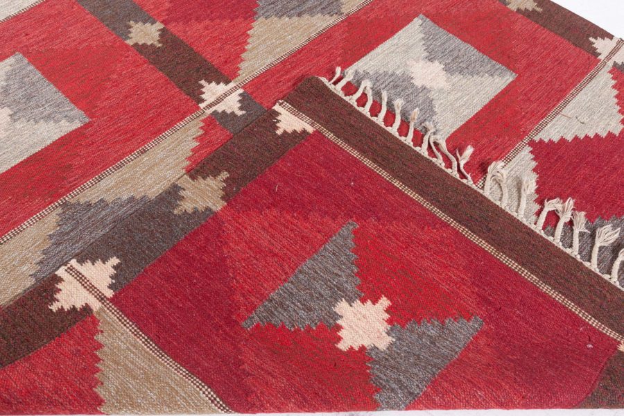 Swedish Flat Woven Rug by Rakel Carllander BB8378