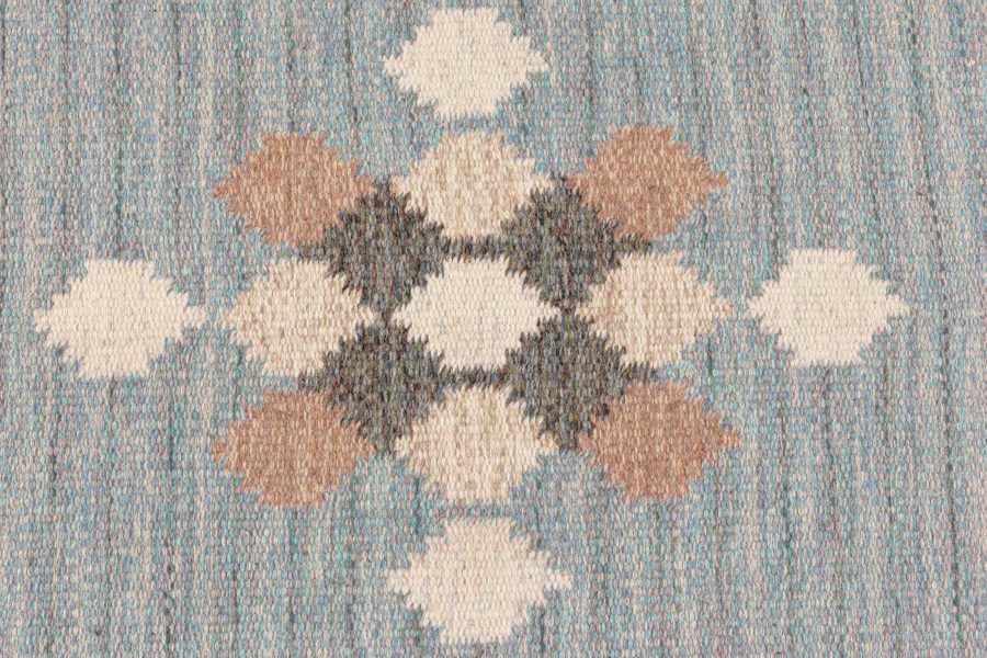 Swedish Flat Woven Rug by Ingegerd Silow BB8384