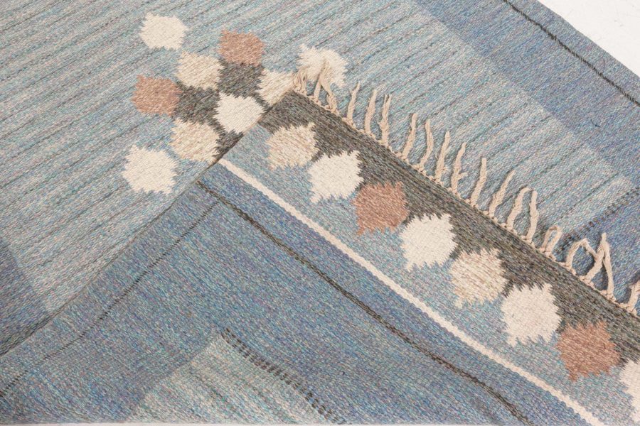 Swedish Flat Woven Rug by Ingegerd Silow BB8384