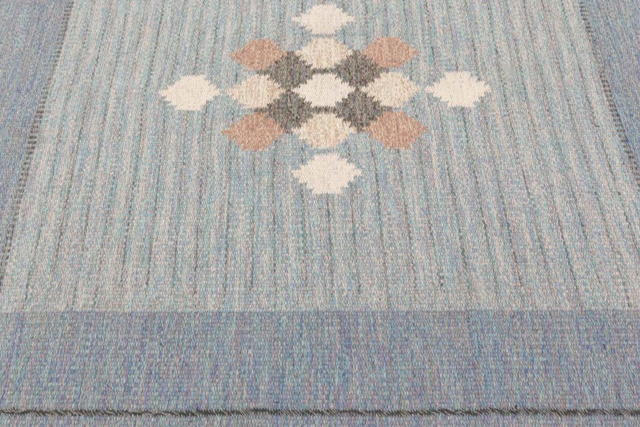 Swedish Flat Woven Rug by Ingegerd Silow BB8384