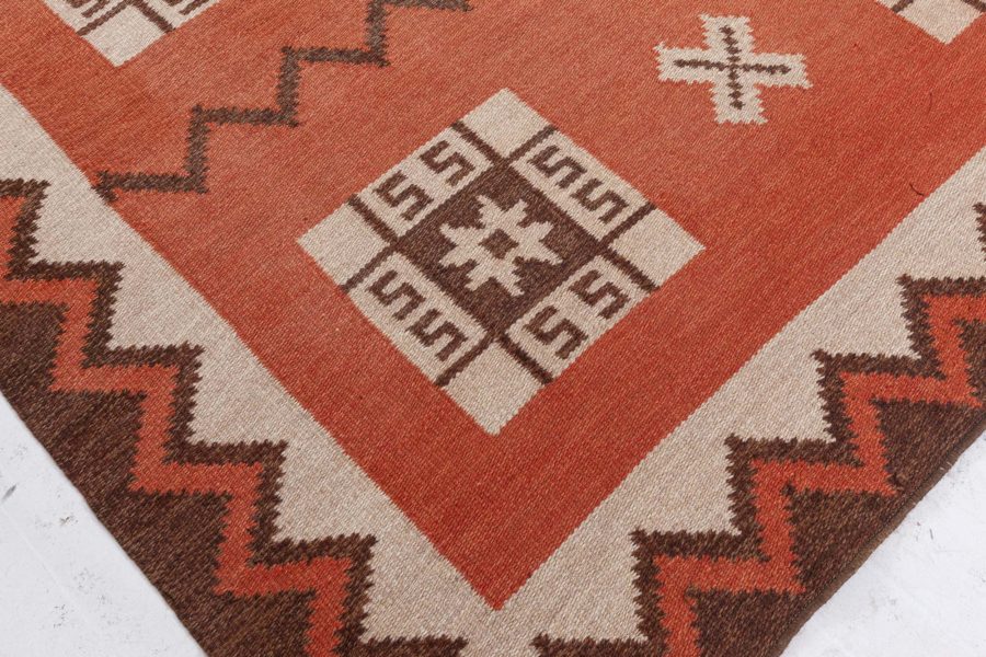 Swedish Flat Woven Rug BB8395