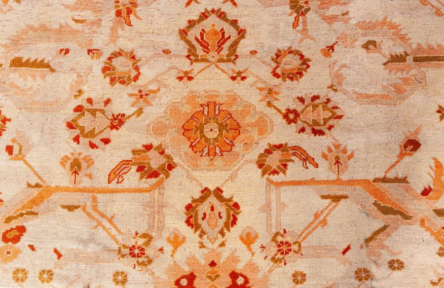 Turkish Oushak Rug BB8396