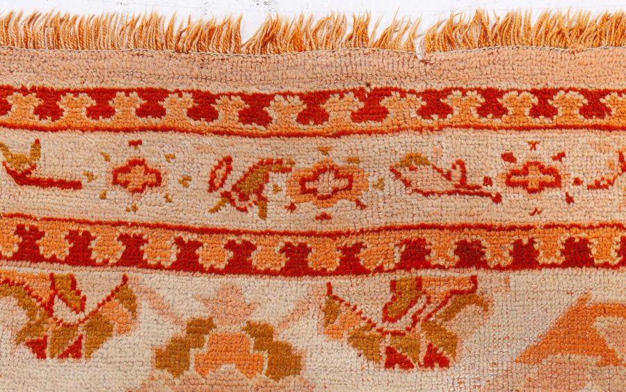 Turkish Oushak Rug BB8396