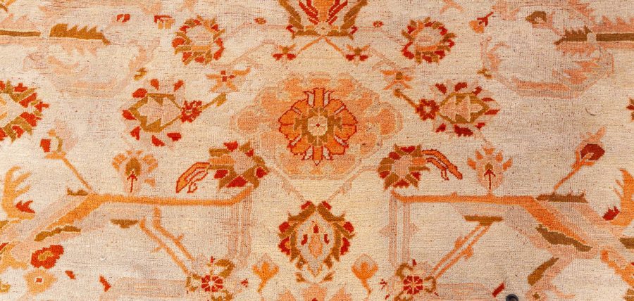 Turkish Oushak Rug BB8396