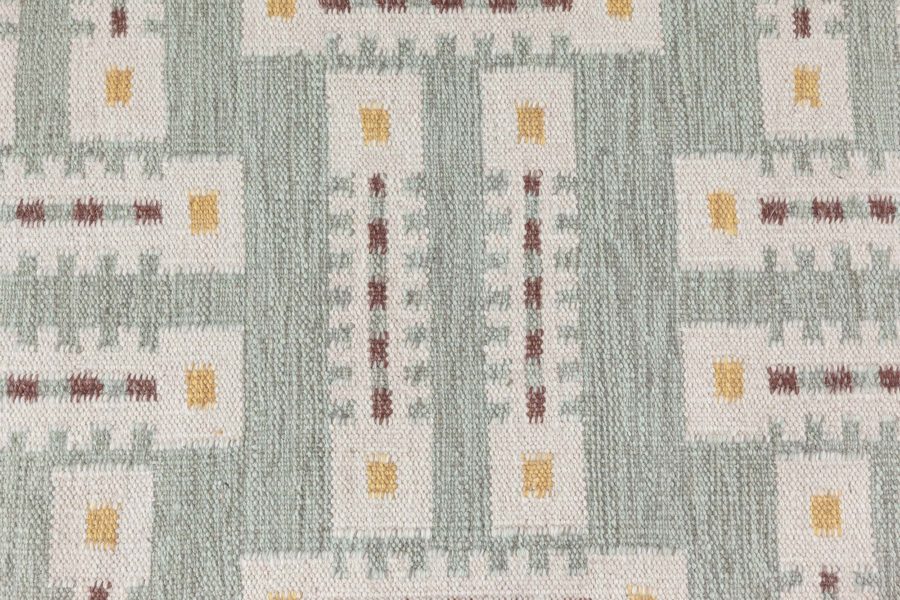 Swedish Flat Weave Rug N12679