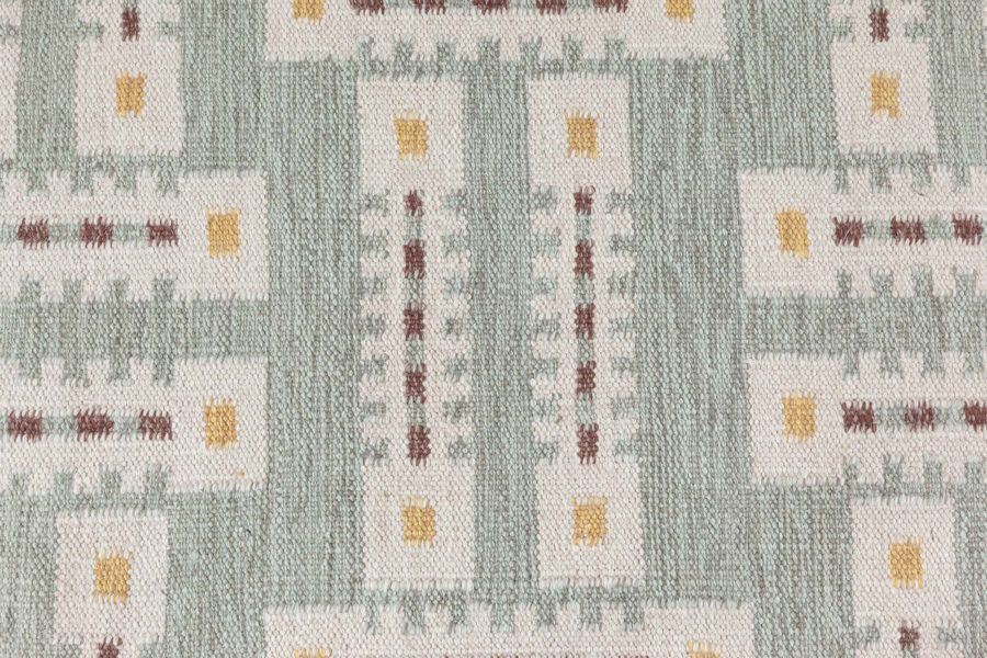 Swedish Flat Weave Rug N12679