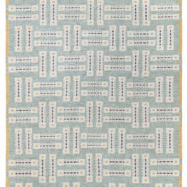 Swedish Flat Weave Rug N12679