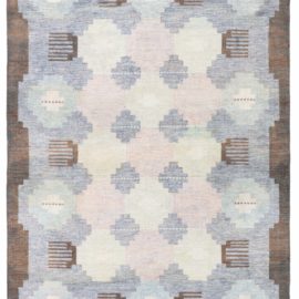 Swedish Flat Woven Rug by Ingegerd Silow BB8370