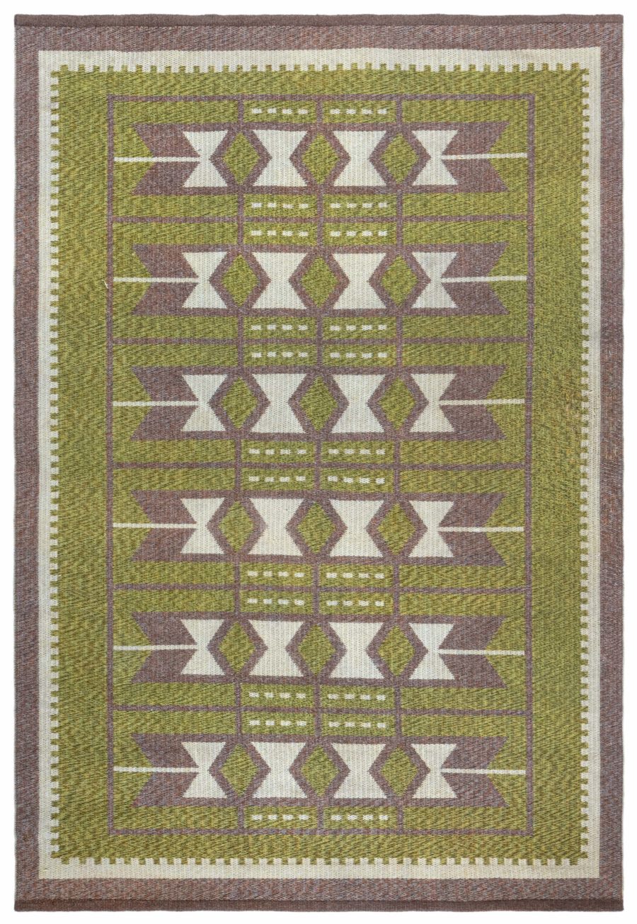 Swedish Flat Woven Double Sided Rug BB8367
