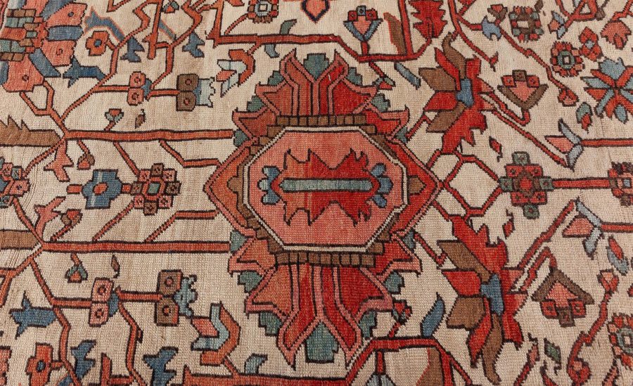 Antique Persian Heriz BB8410
