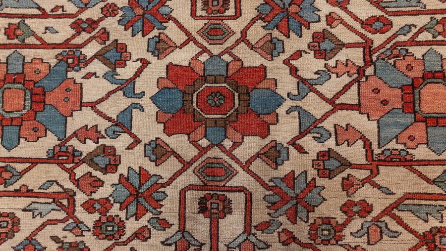Antique Persian Heriz BB8410