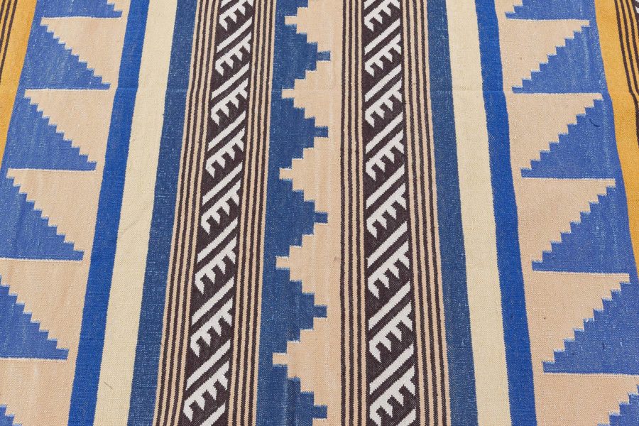 Modern Indian Dhurrie Rug N12683