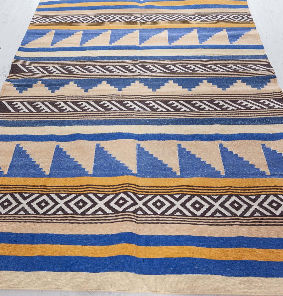 Modern Indian Dhurrie Rug N12683