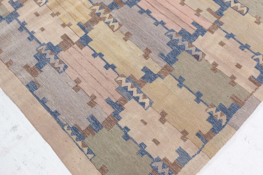 Swedish Flat Weave Inspired Rug N12703