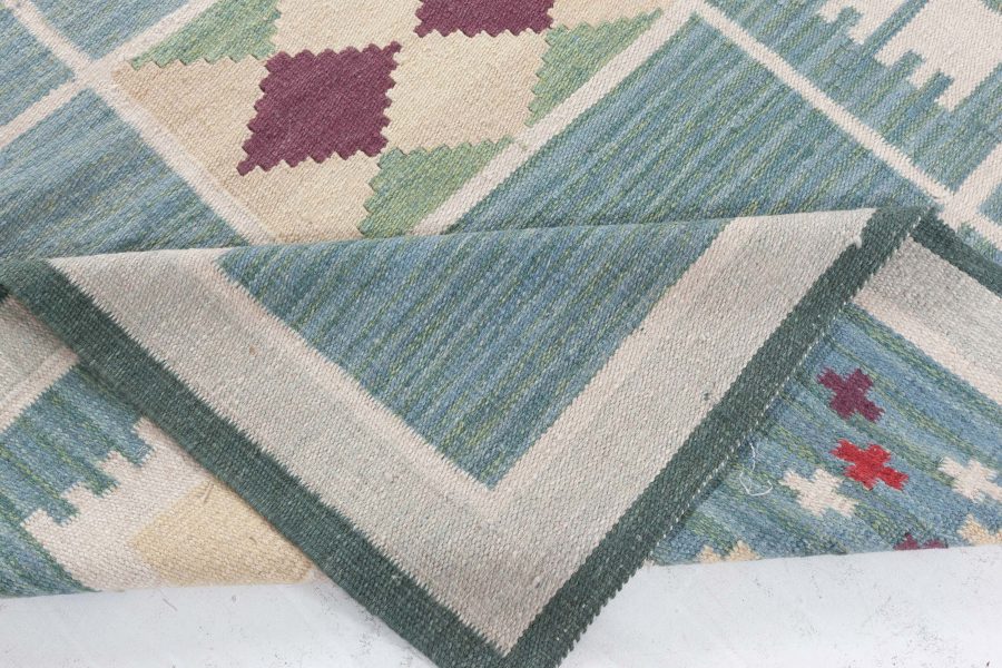 Swedish Flat Weave Rug N12705