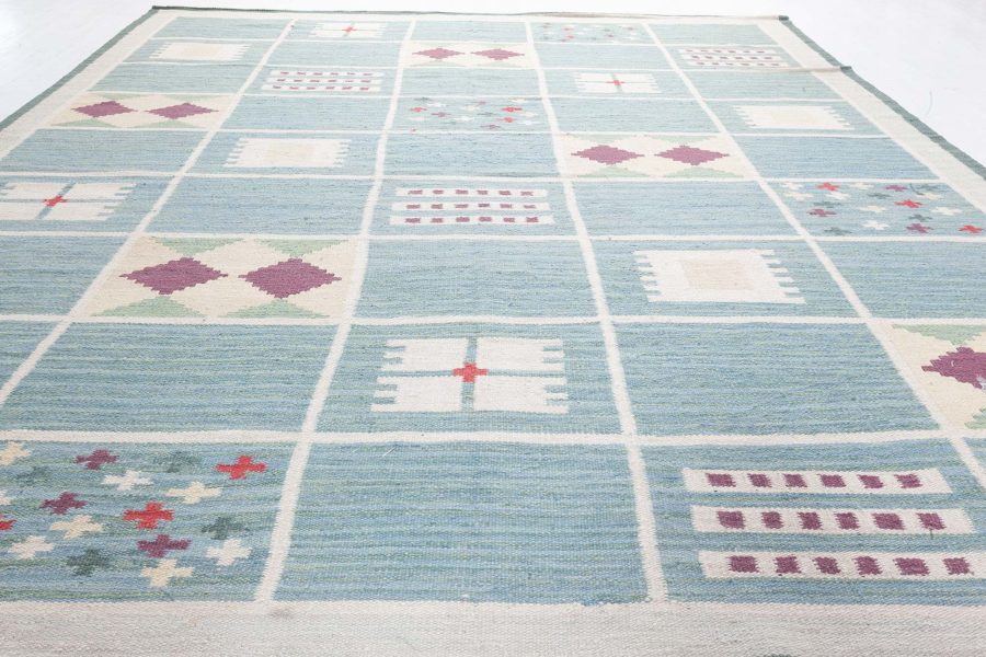 Swedish Flat Weave Rug N12705