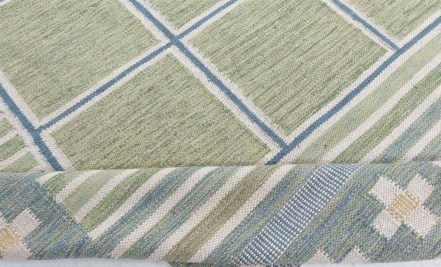 Swedish Flat Weave Rug N12708