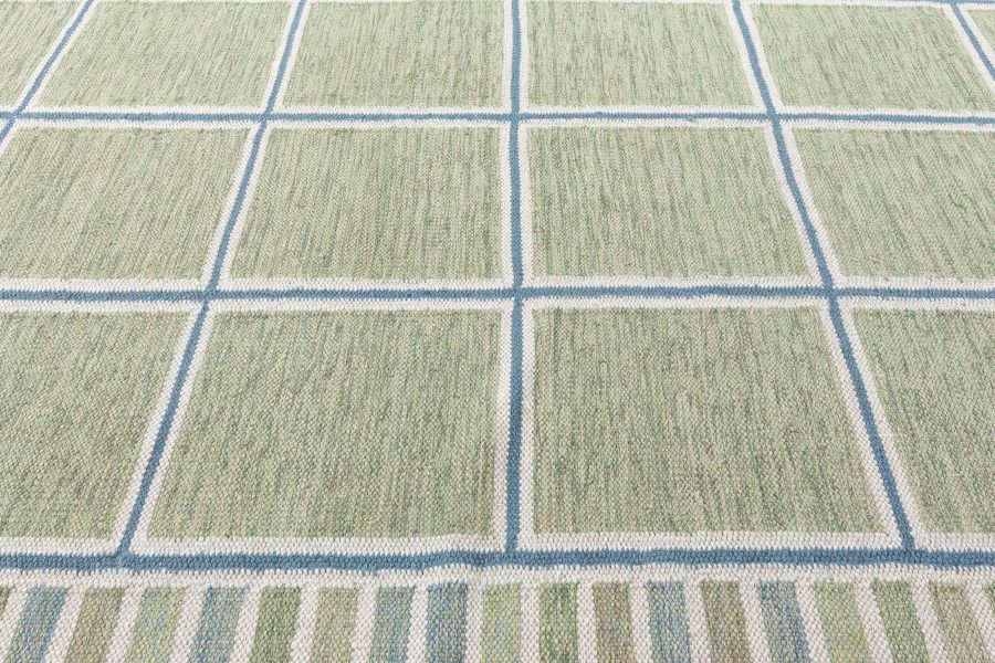 Swedish Flat Weave Rug N12708