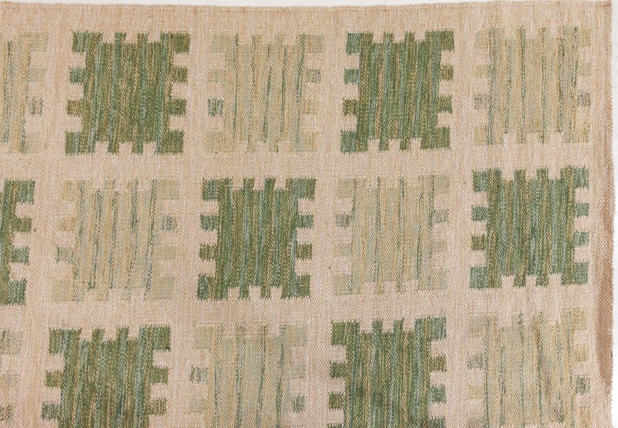 Swedish Flat Weave Rug N12711