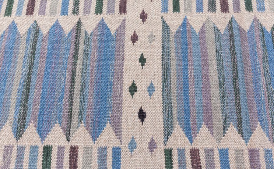 Swedish Flat Weave Rug N12712