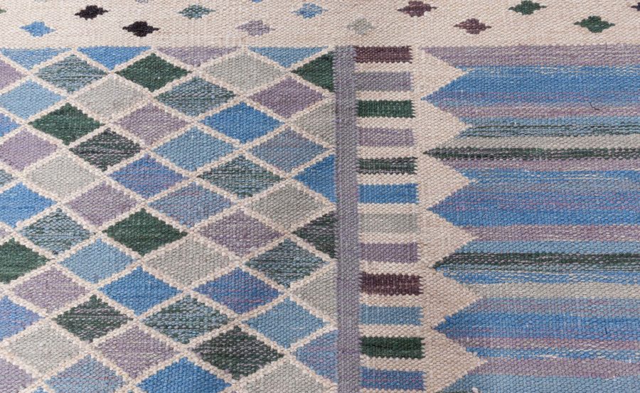 Swedish Flat Weave Rug N12712