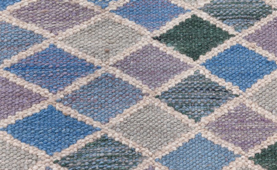 Swedish Flat Weave Rug N12712