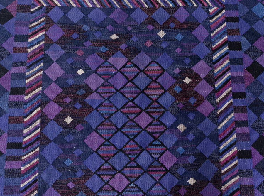Swedish Flat Woven Rug by Marta Maas Fjetterstrom BB8499