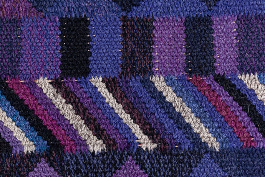 Swedish Flat Woven Rug by Marta Maas Fjetterstrom BB8499
