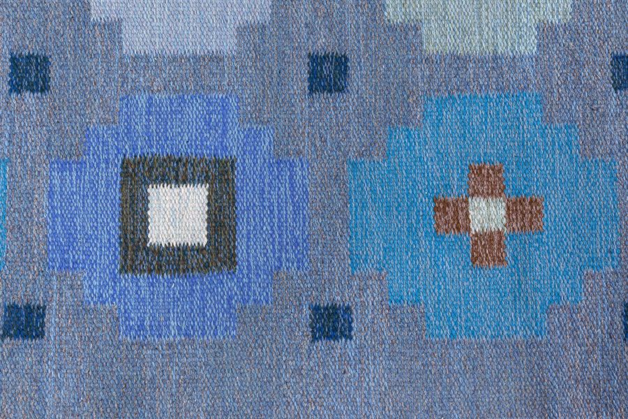 Swedish Flat Woven Rug BB8536