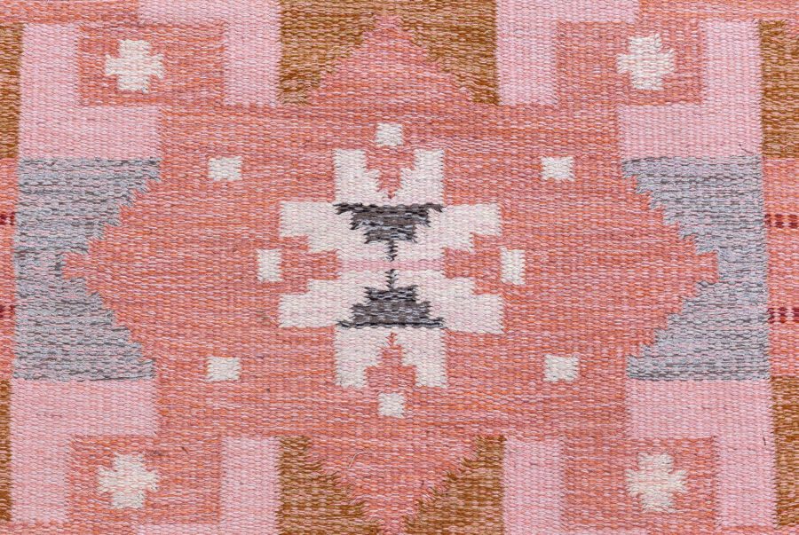 Swedish Flat Woven Rug by Ingegerd Silow BB8537